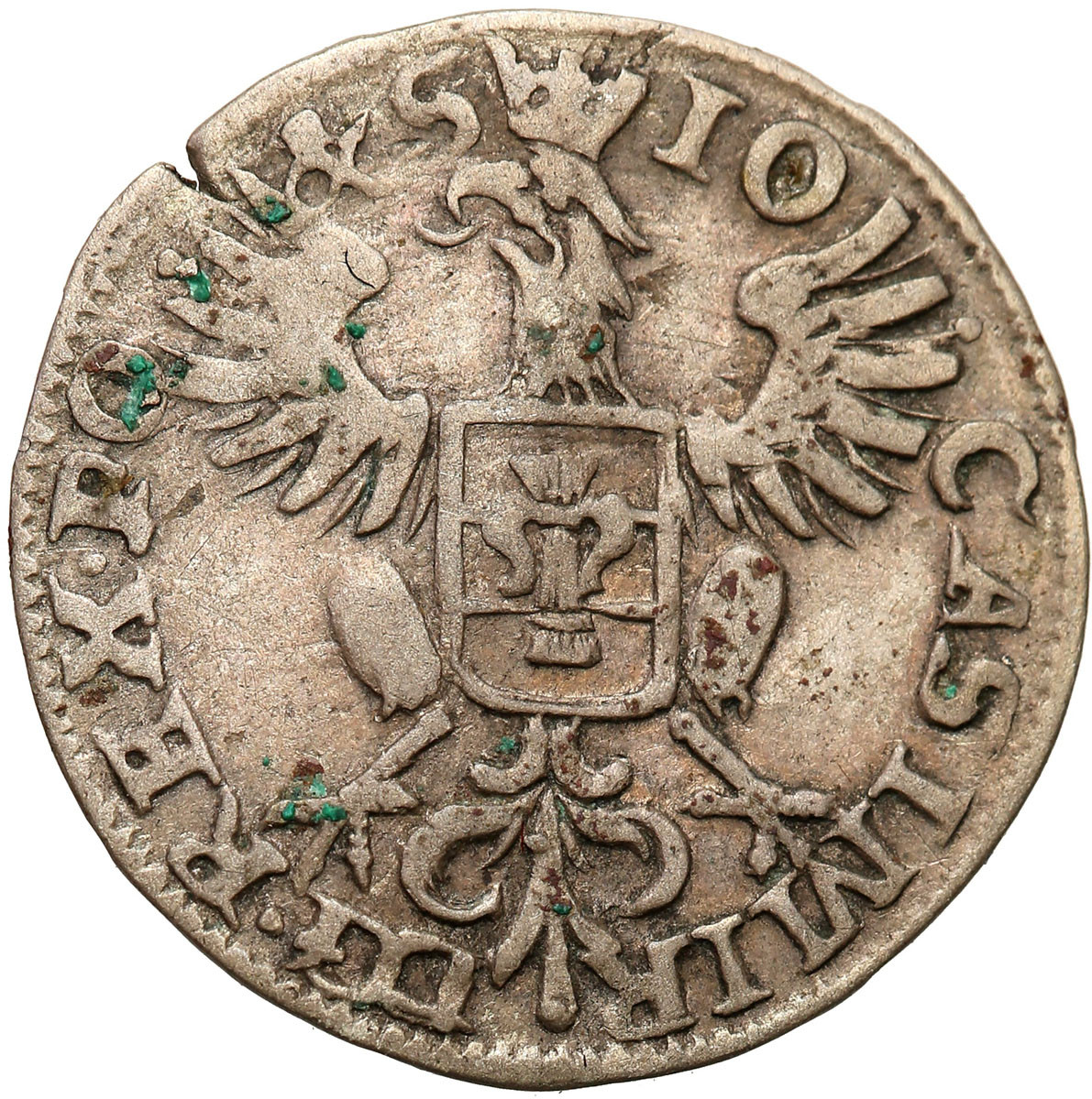 Jan II Kazimierz. Dwugrosz koronny 1650, Wschowa